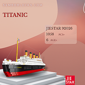 JIESTAR 92026 Movies and Games Titanic