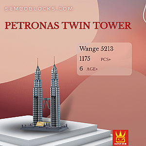 WANGE 5213 Modular Building Petronas Twin Tower