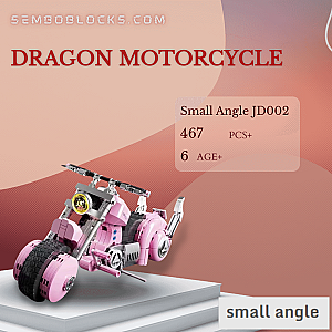 Small Angle JD002 Creator Expert Dragon Motorcycle