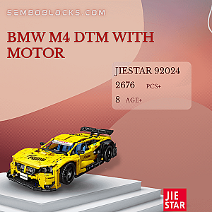 JIESTAR 92024 Technician BMW M4 DTM With Motor