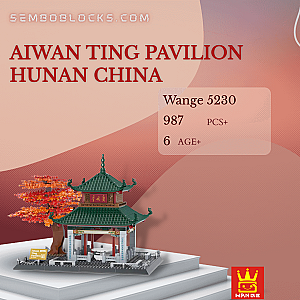 WANGE 5230 Modular Building Aiwan Ting Pavilion Hunan China