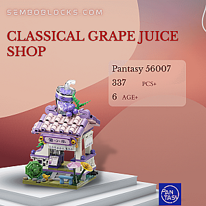 Pantasy 56007 Creator Expert Classical Grape Juice Shop