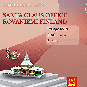 WANGE 6218 Modular Building Santa Claus Office Rovaniemi Finland