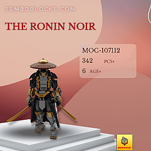 MOC Factory 107112 Movies and Games The Ronin Noir