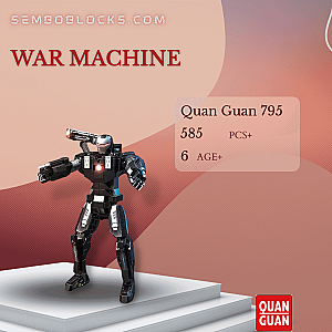 QUANGUAN 795 Creator Expert War Machine