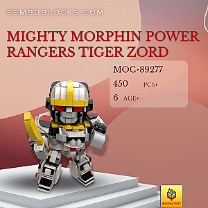 MOC Factory 89277 Creator Expert Mighty Morphin Power Rangers Tiger Zord