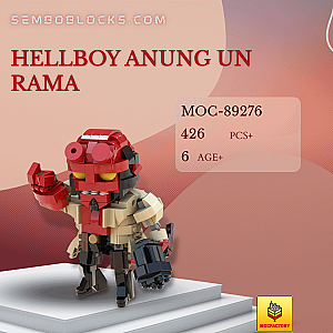 MOC Factory 89276 Movies and Games Hellboy Anung Un Rama