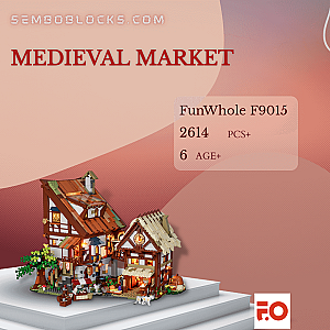 FunWhole F9015 Creator Expert Medieval Market