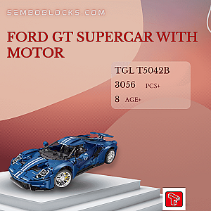 TaiGaoLe T5042B Technician Ford GT Supercar With Motor