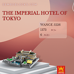 WANGE 5226 Modular Building The Imperial Hotel of Tokyo