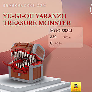 MOC Factory 89321 Creator Expert Yu-Gi-Oh Yaranzo Treasure Monster