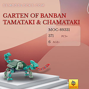 MOC Factory 89331 Movies and Games Garten of Banban Tamataki &amp; Chamataki