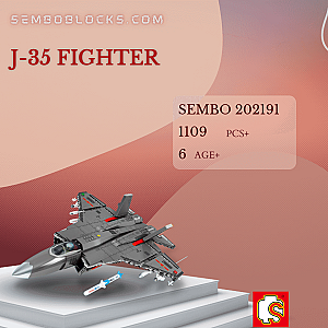 SEMBO 202191 Military J-35 FIGHTER