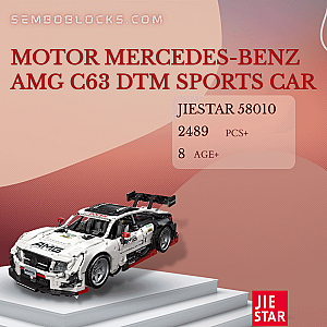 JIESTAR 58010 Technician Motor Mercedes-Benz AMG C63 DTM Sports Car