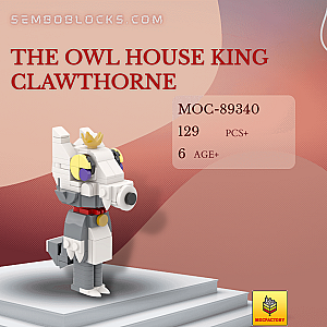 MOC Factory 89340 Movies and Games The Owl House King Clawthorne