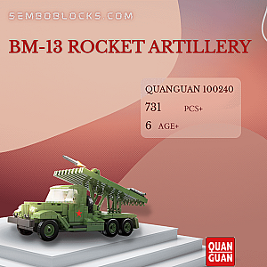 QUANGUAN 100240 Military BM-13 Rocket Artillery