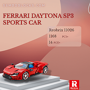 REOBRIX 11026 Technician Ferrari Daytona SP3 Sports Car