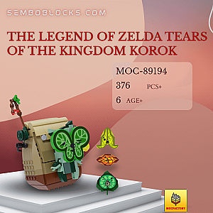 MOC Factory 89194 Movies and Games The Legend of Zelda Tears of the Kingdom Korok