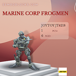 Joytoy JT4218 Creator Expert Marine Corp Frogmen