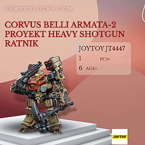 Joytoy JT4447 Creator Expert Corvus Belli Armata-2 Proyekt Heavy Shotgun RATNIK