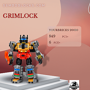 YOURBRICKS 20010 Creator Expert Grimlock