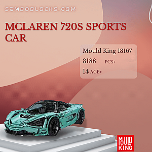 MOULD KING 13167 Technician McLaren 720S Sports Car