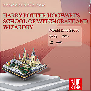 MOULD KING 22004 Modular Building Harry Potter Hogwarts School of Witchcraft and Wizardry