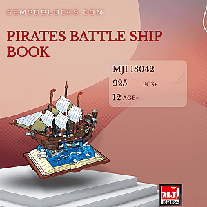 MJ 13042 Creator Expert Pirates BATTLE Ship Book