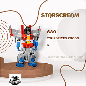 YOURBRICKS 20006 Creator Expert Starscream