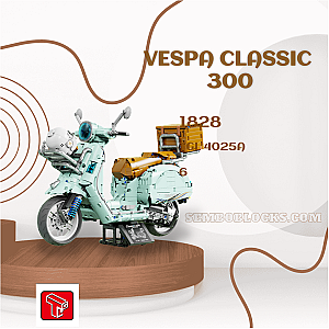 TaiGaoLe 4025A Creator Expert Vespa Classic 300