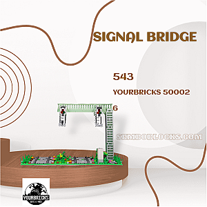 YOURBRICKS 50002 Technician Signal Bridge