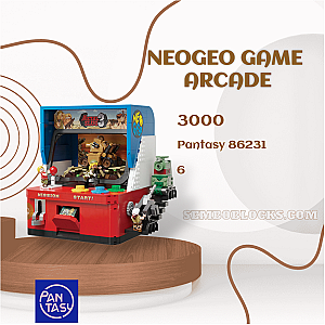 Pantasy 86231 Creator Expert NEOGEO Game Arcade