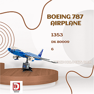 DK 80009 Technician Boeing 787 Airplane