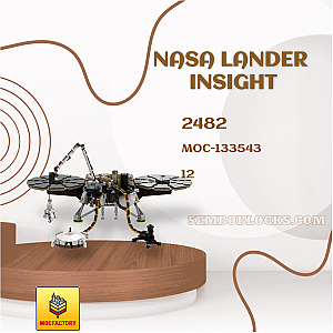 MOC Factory 133543 Space NASA Lander InSight