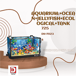 DK 7023 Creator Expert Aquarium: Ocean Jellyfish Ecological Tank