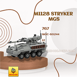 MOC Factory 60244 Military M1128 Stryker MGS