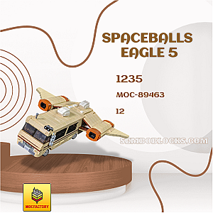 MOC Factory 89463 Space Spaceballs Eagle 5