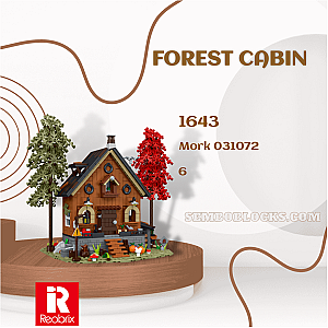 REOBRIX 031072 Creator Expert Forest Cabin