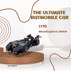 Bbuildingblock 19004 Technician The Ultimate Batmobile Car