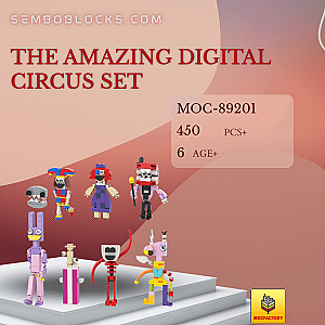 MOC Factory 89201 Movies and Games The Amazing Digital Circus Set