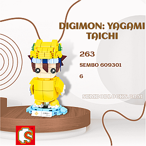 SEMBO 609301 Creator Expert Digimon: Yagami Taichi