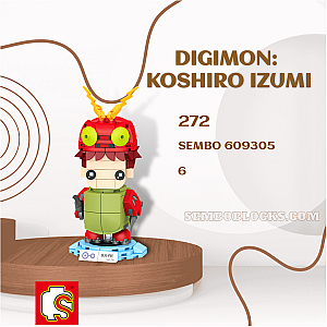 SEMBO 609305 Creator Expert Digimon: Koshiro Izumi