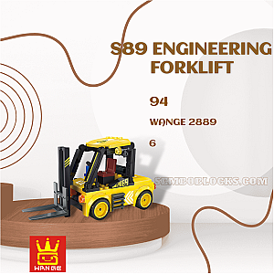 WANGE 2889 Technician S89 Engineering Forklift