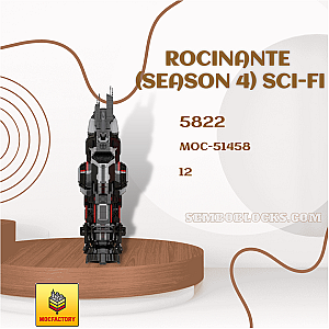 MOC Factory 51458 Space Rocinante (Season 4) Sci-Fi