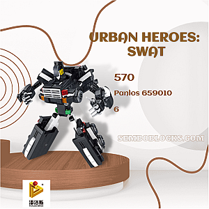 PANLOSBRICK 659010 Creator Expert Urban Heroes: SWAT