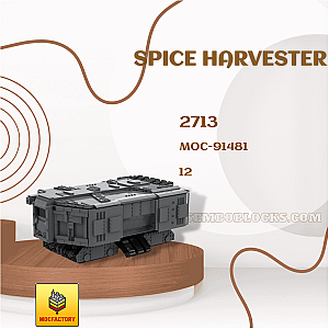 MOC Factory 91481 Star Wars Spice Harvester