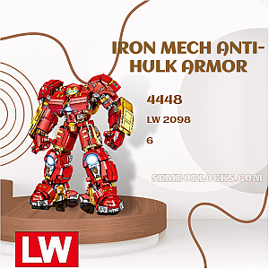 LW 2098 Movies and Games Iron Mech Anti-Hulk Armor