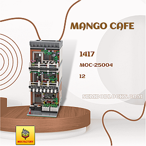 MOC Factory 25004 Modular Building Mango Cafe