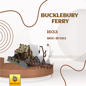 MOC Factory 87363 Creator Expert Bucklebury Ferry