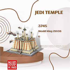 MOULD KING 21036 Modular Building Jedi Temple